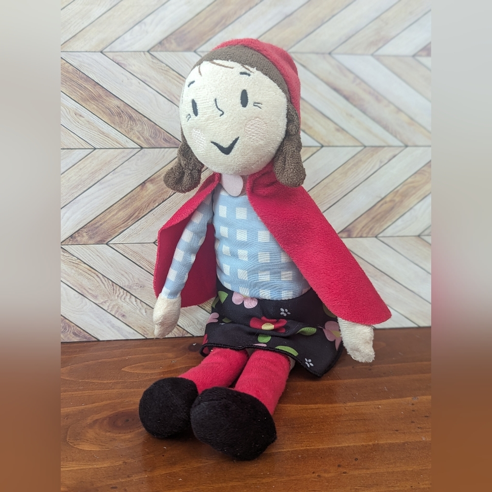 IKEA Red Riding Hood Plush Fairytale Doll 13"